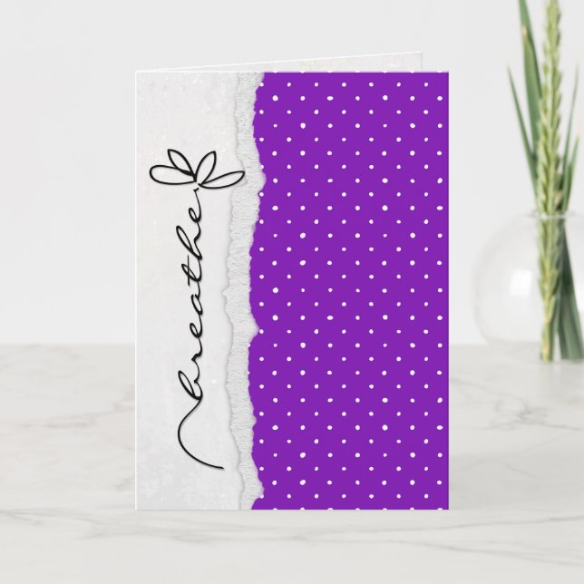 Cartão estímulo à flor da margarida (Frente)