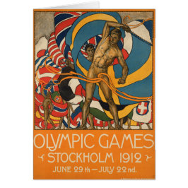 Cartão Éstocolmo 1912