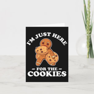 Cartão Estou aqui para os cozinheiros para camisetas de N