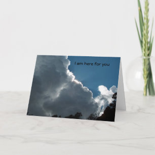 Cartão Estou aqui por você