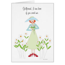 Estou aqui se precisar de mim namorada