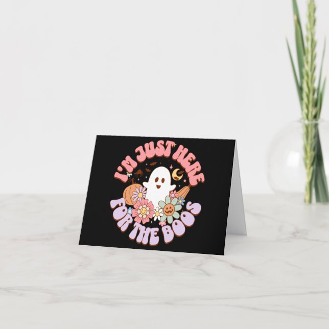 Cartão Estou Aqui Só Pelos Vaias (Frente)