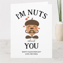 Estou Louco por você, Valentine simples engraçado 