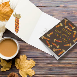 Cartão Estou muito grato por você.