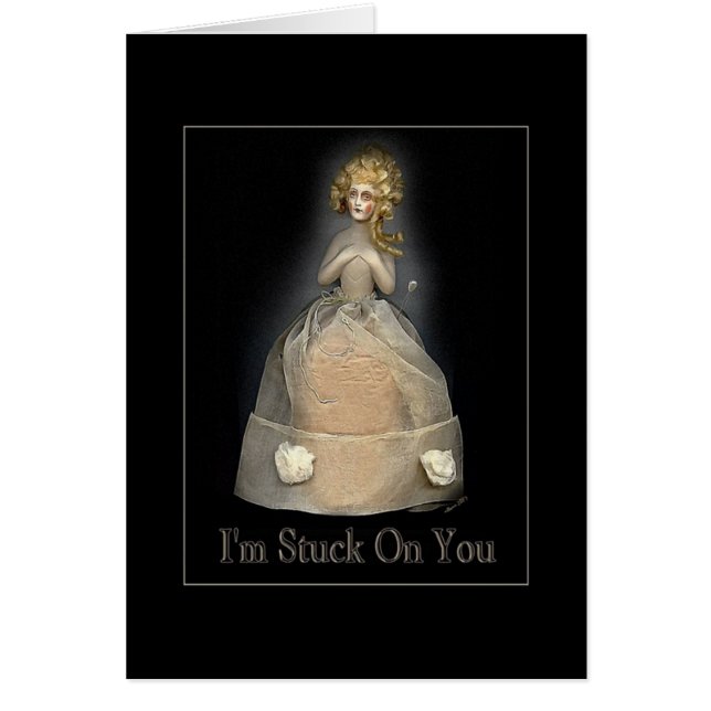 Cartão Estou preso em você (Frente)