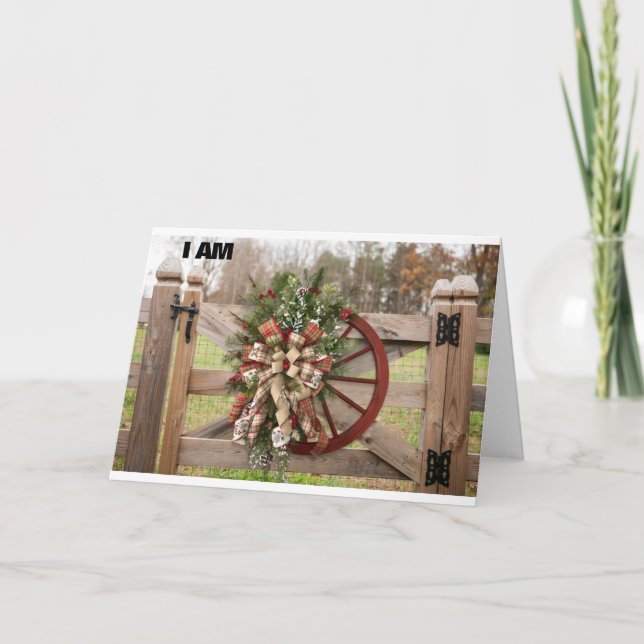 CARTÃO **ESTOU SEMPRE AQUI PARA VOCÊ** (Frente)