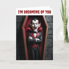Cartão Estou sonhando com você.