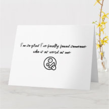 Estou tão feliz que finalmente encontrei alguém Na