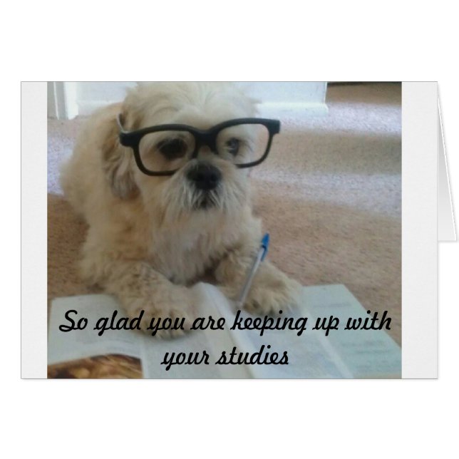 Cartão Estou Tão Orgulhosa De Ti (Frente Horizontal)