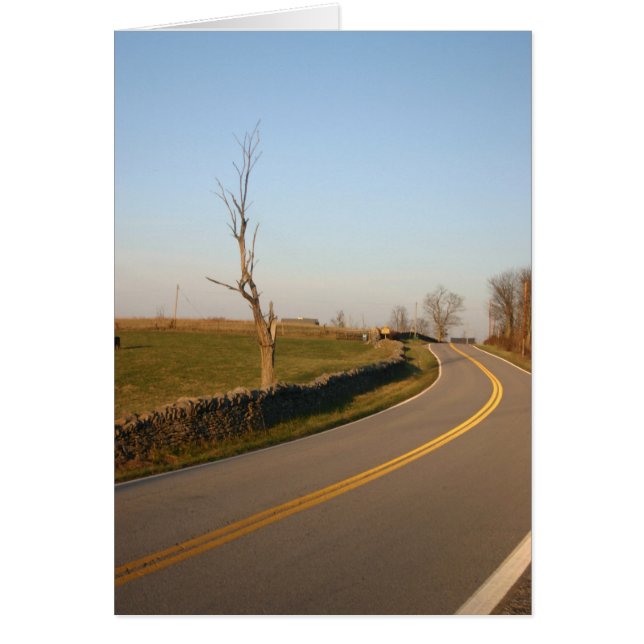 Cartão Estrada de Kentucky (Frente)