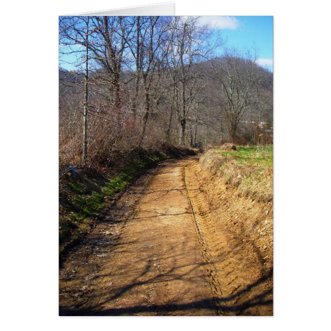 Cartão Estrada de Pequeno Porte (Frente)