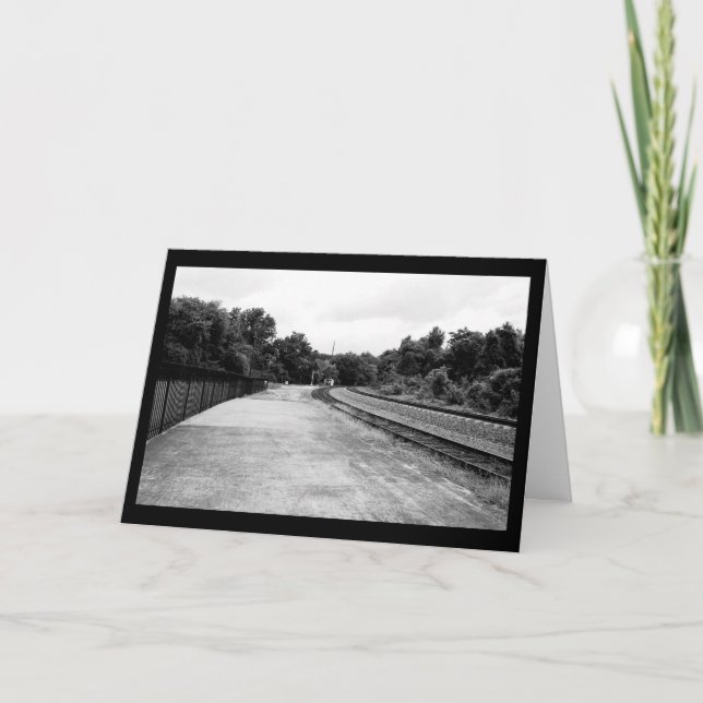 Cartão Estrada de trilho (Frente)