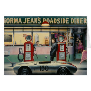 Cartão Estrada do destino