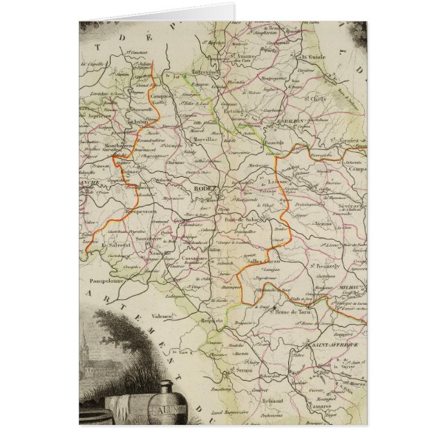 Cartão Estradas, Cidades, Cidades (Frente)
