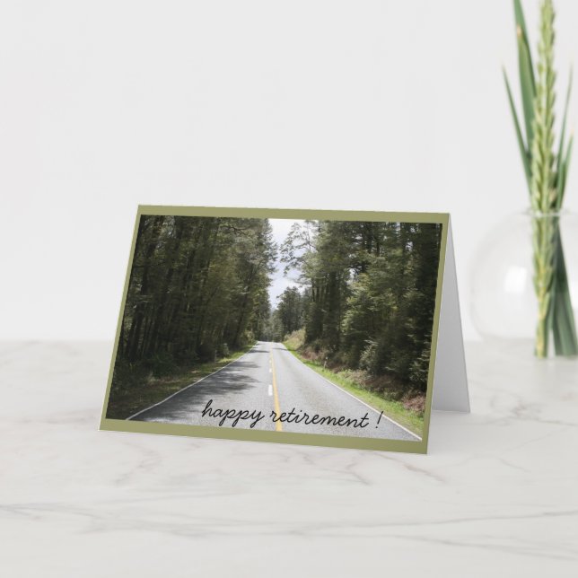 Cartão estradas longas (Frente)