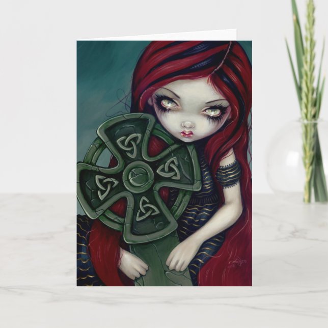 Cartão "estranha só" (Frente)