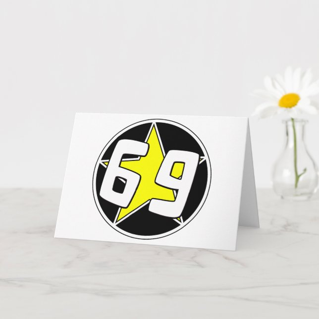 Cartão Estrela Amarela 69 (Planta pequena)