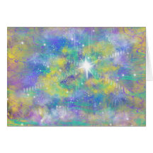 Estrela Celestial de Natal Arte Cristã Citação Bíb