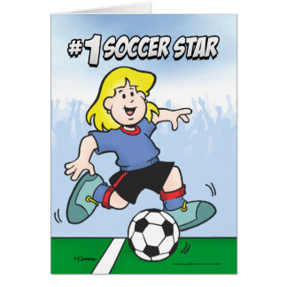 Cartão Estrela de futebol