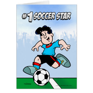 Cartão Estrela de futebol