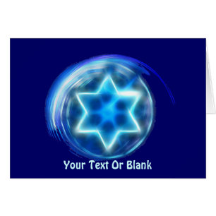 Cartão Estrela em Cima