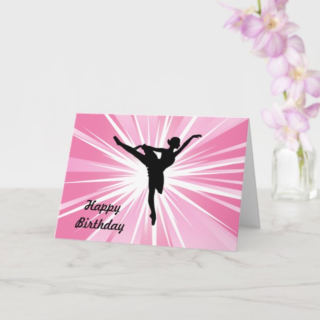 Cartão Estrela Rosa Ballerina (Orquídea)