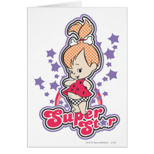 Cartão Estrela super de PEBBLES™