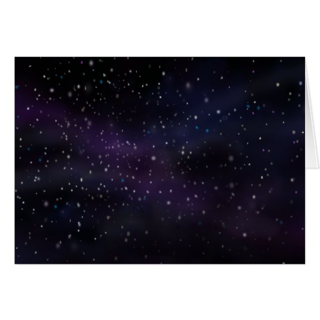 Cartão Estrelas (Frente Horizontal)