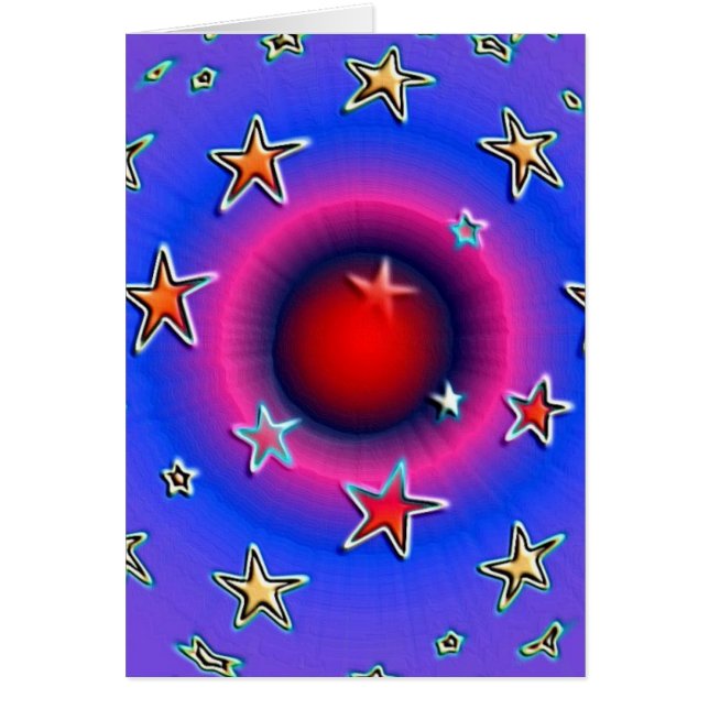 Cartão Estrelas (Frente)