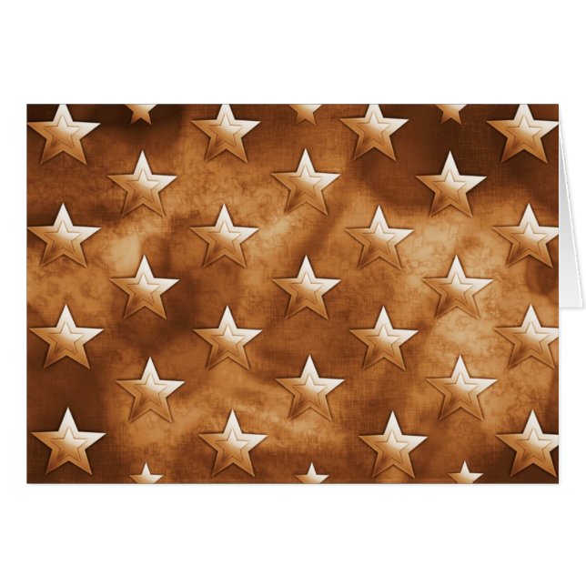 Cartão Estrelas (Frente Horizontal)