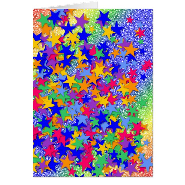 Cartão Estrelas (Frente)