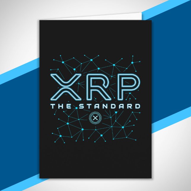 Cartão Estrelas de Criptomoeda de Criptografia XRP da Cad (Criador carregado)