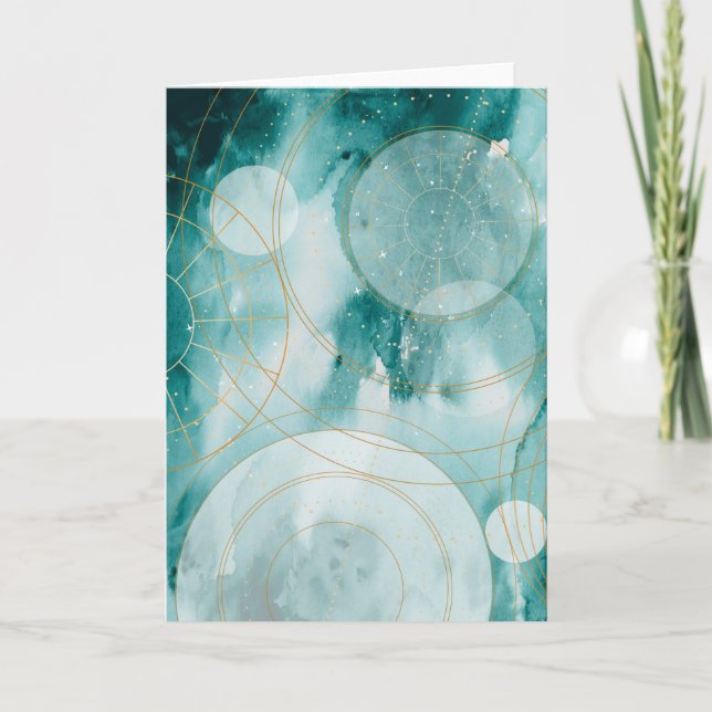 Cartão Estrelas de Graduação Mágica II (Frente)