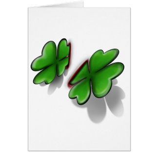 Cartão Estrelas de Ninja do Leprechaun