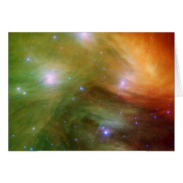 Cartão Estrelas de Pleiades no infravermelho SSC2007 07A