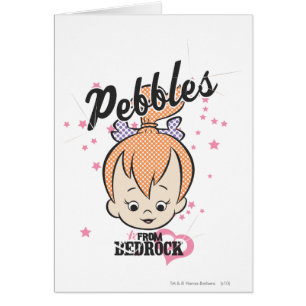 Cartão Estrelas e corações de PEBBLES™