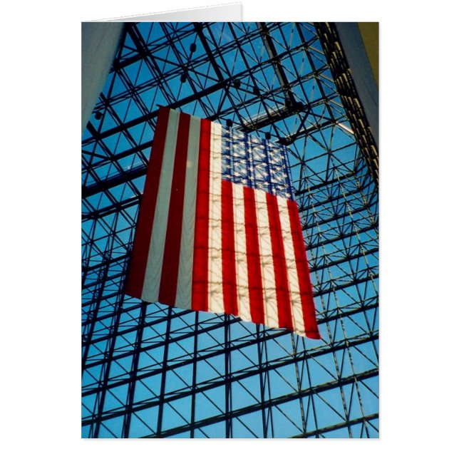 Cartão estrelas e faixas geométricas (Frente)