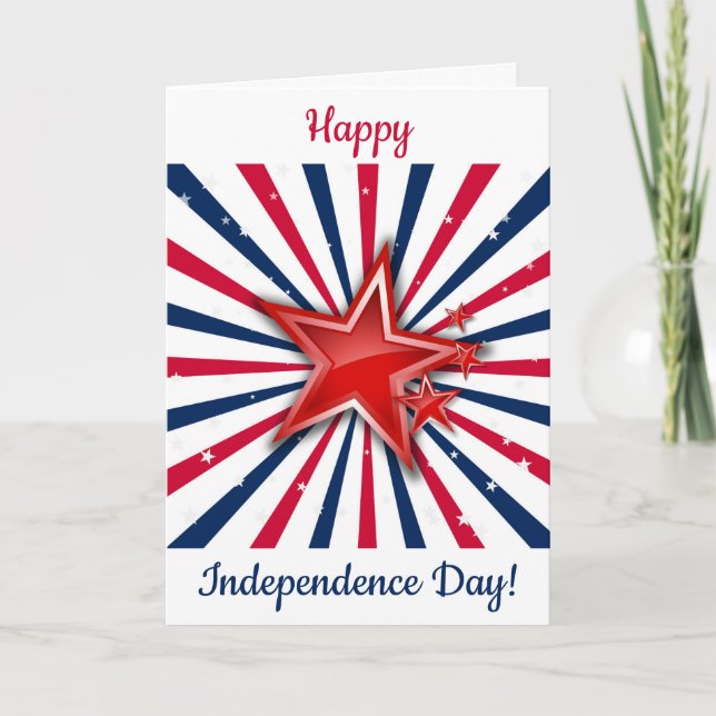 Cartão Estrelas 'n Diferencia a Liberdade (Frente)