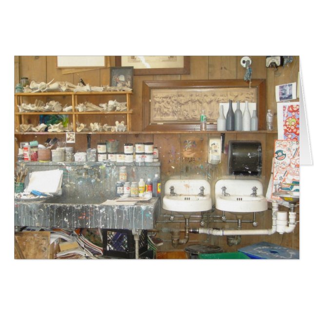 Cartão Estúdio da arte (Frente horizontal)