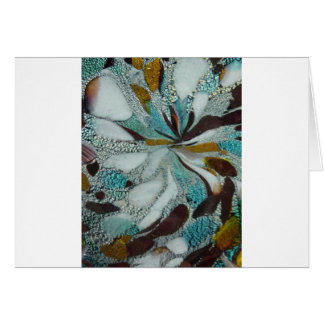 Cartão Estudo azul do detalhe de Murano