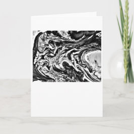 Cartão Estudo de cor abstrato 16/Noir, placa