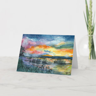 Cartão Estudo Sunset nº 2