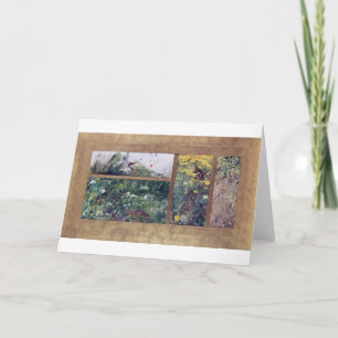 Cartão Estudos sobre aves, Bruno Liljefors