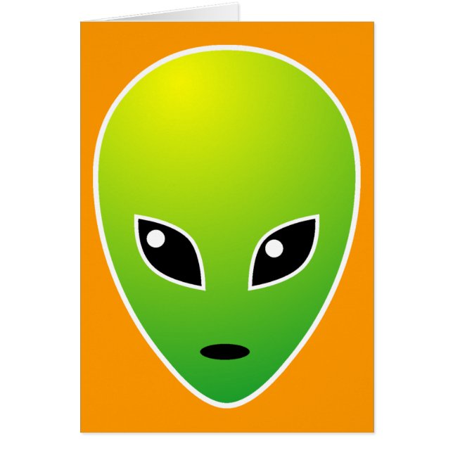 Cartão ET - em laranja (Frente)