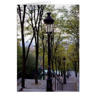 Cartão Etapas de Montmartre