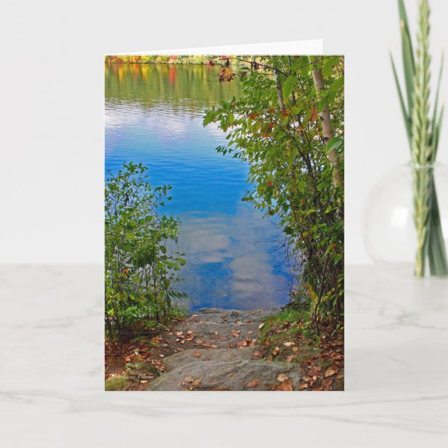 Cartão Eternidade em cada momento: (Frente)