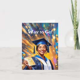 Cartão Eterno triunfo - Celebrando sua graduação