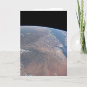 Cartão Etiópia E Parte Do Mar Vermelho