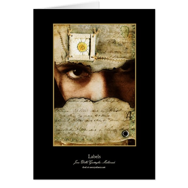 Cartão Etiquetas (Frente)