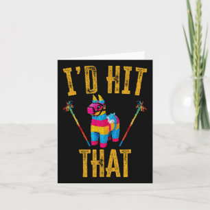 Cartão Eu Acertava Que Pinata Camisa Cinco De Mayo Engraç